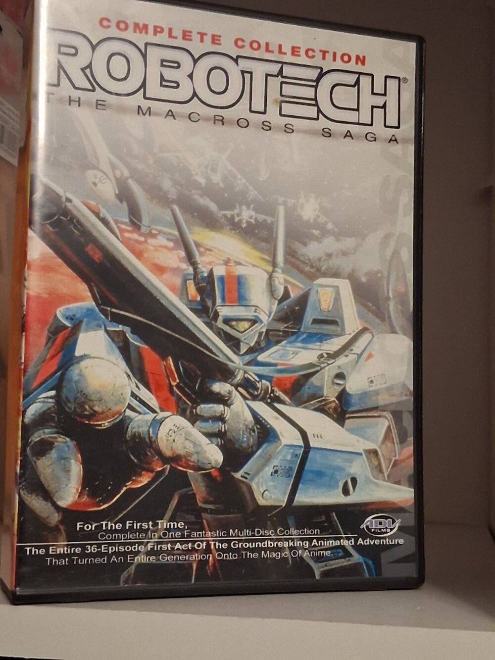 Anime series Robotech: The Macross Saga Complete Collection DVD 2002 6 disc set